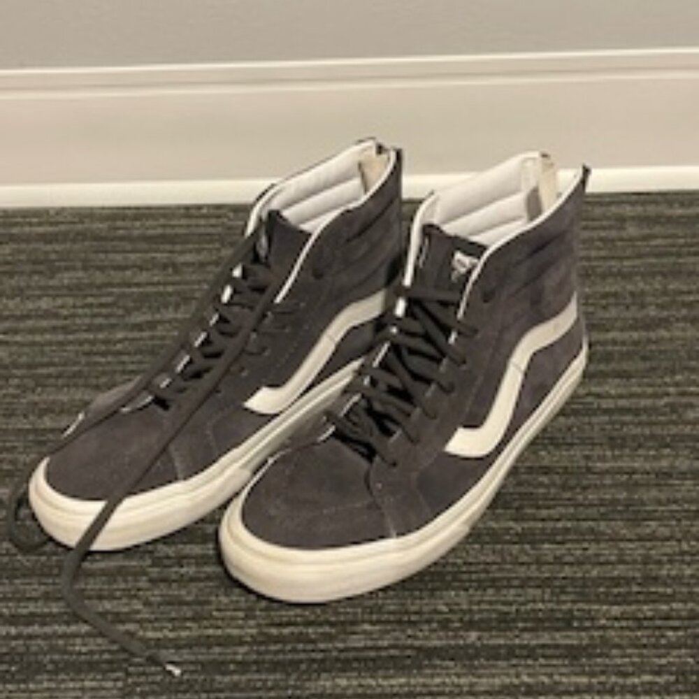 Vans Sk8-Hi Reissue Suede Raven/Blanc de Blanc WMNS sneakers